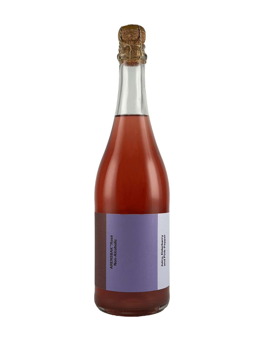 Arensbak-rose-1395 Arensbak Rosé Sparkling <0,5% - Afbeelding 1