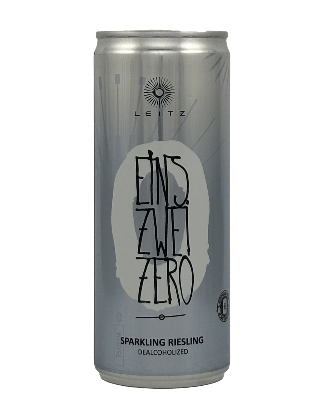 Leitz-EZZ-Sparkling-Riesling-Can-1395 Leitz Eins-Zwei-Zero Riesling Sparkling (Blik) - Afbeelding 1