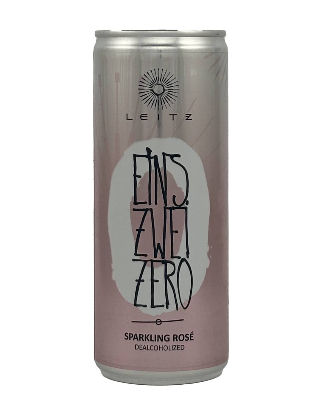 Leitz-EZZ-Sparkling-Rose-Can-1395 Leitz Eins-Zwei-Zero Rosé Sparkling (Blik) - Afbeelding 1